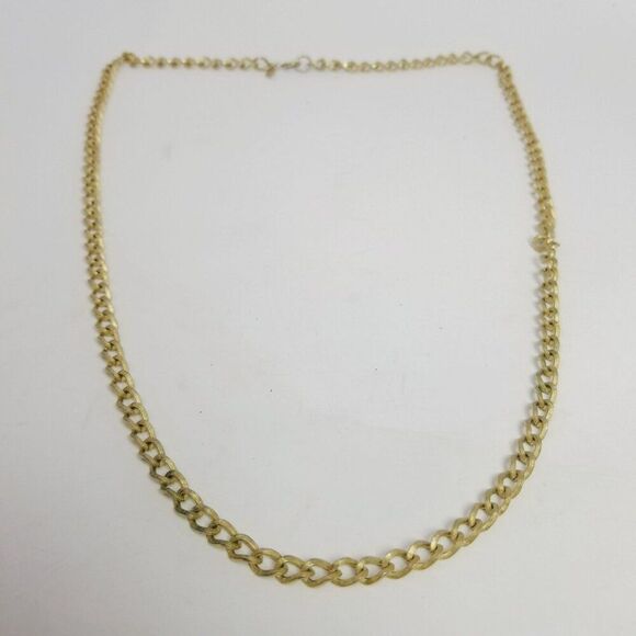 Vintage Sarah Coventry Long Gold Tone Chain Necklace, 26 Inches Long, Estate - Picture 10 of 10